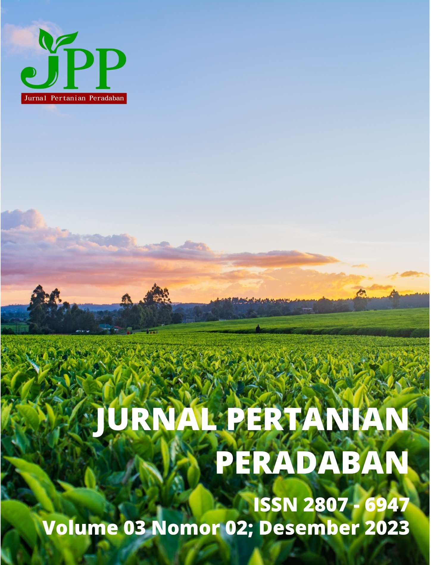 					View Vol. 3 No. 2 (2023): JURNAL PERTANIAN PERADABAN [ISSN : 2807-6974]
				