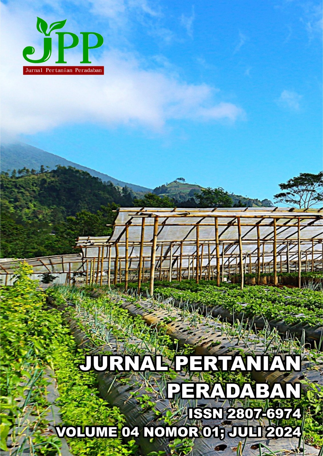 					View Vol. 4 No. 1 (2024): JURNAL PERTANIAN PERADABAN [ISSN : 2807-6974]
				