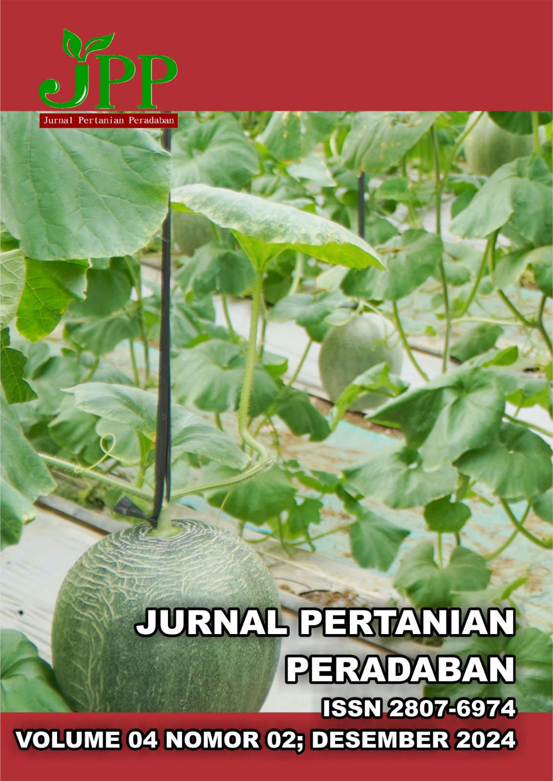 					View Vol. 4 No. 2 (2024): JURNAL PERTANIAN PERADABAN [ISSN : 2807-6974]
				