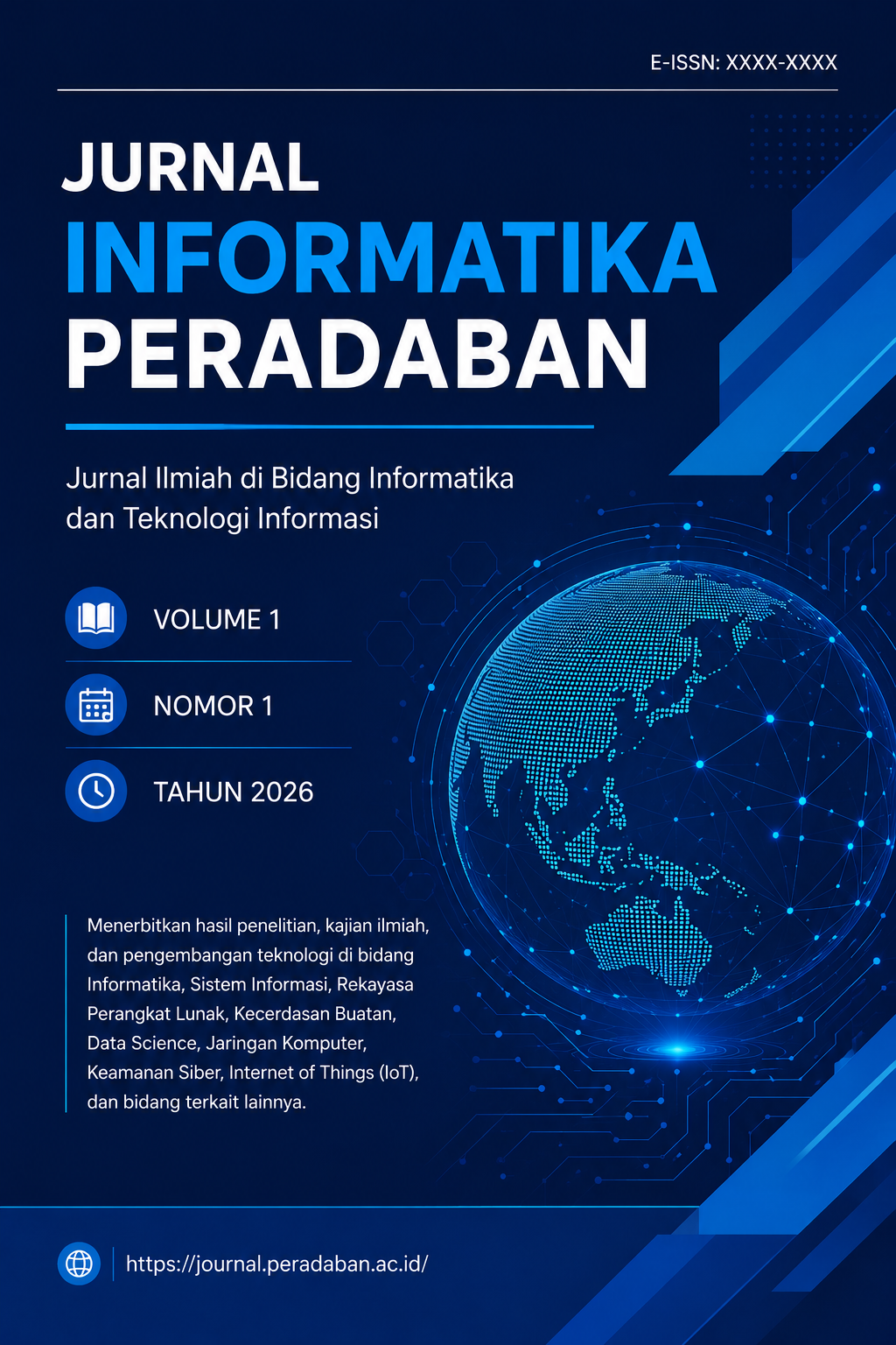 					View Vol. 6 No. 1 (2026): Jurnal Informatika Peradaban
				